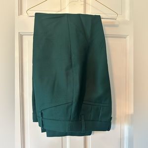 NWOT Banana Republic Lido Italian Wool Straight Leg Suiting Pant